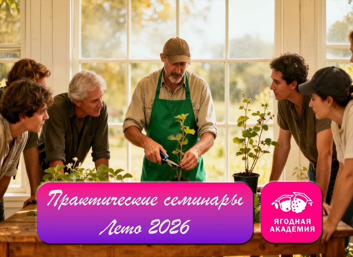 Практический семинар «Посадочный материал и здравый смысл ягодовода»